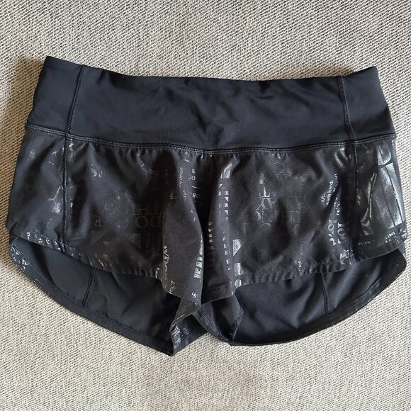 Lululemon Speed Up Short 2.5" Manifesto - Picture 4 of 7